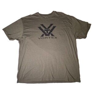 Vortex Optics Core Logo Mens 3XL Green T-Shirt Short Sleeve Tee